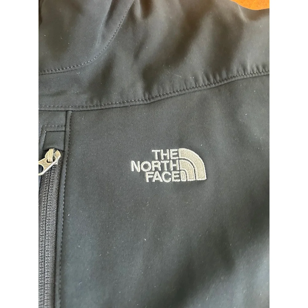 The‎ North Face Apex Bionic Softshell Jacket Mens XL Black Full Zip Windbreaker